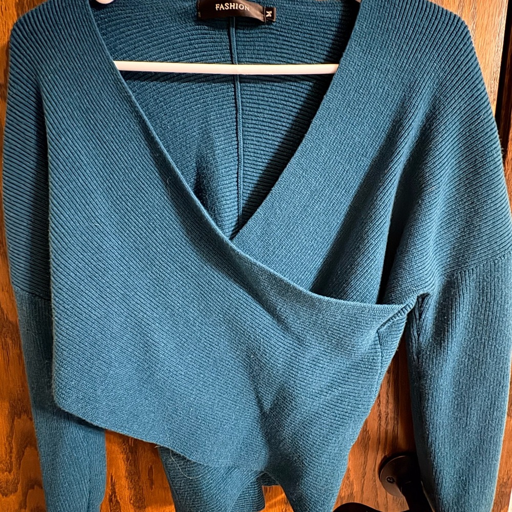 Women's Teal Sweater
